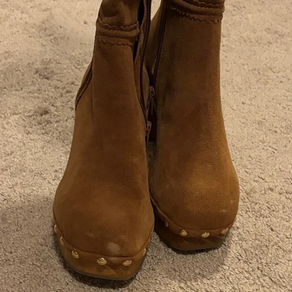 Matisse Suede Knee-High Boots - Picture 5 of 6